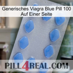 Generic Viagra Blue Pill 100 On One Side 21